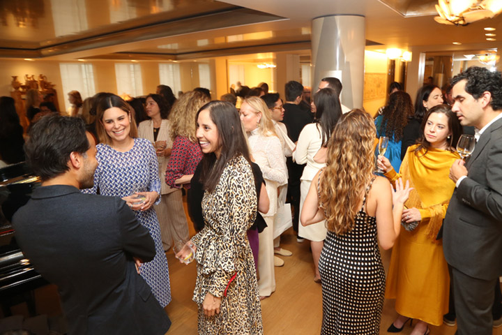 Photo of a social gathering