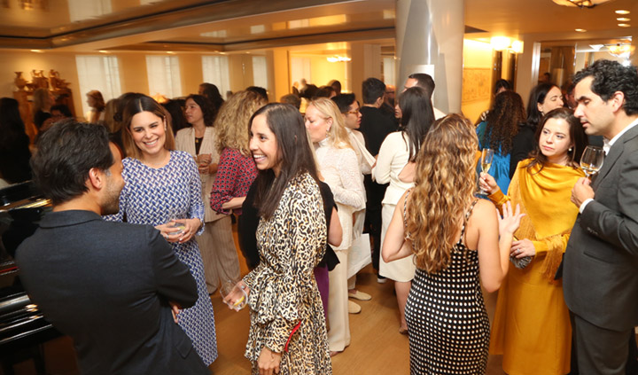 Photo of a social gathering